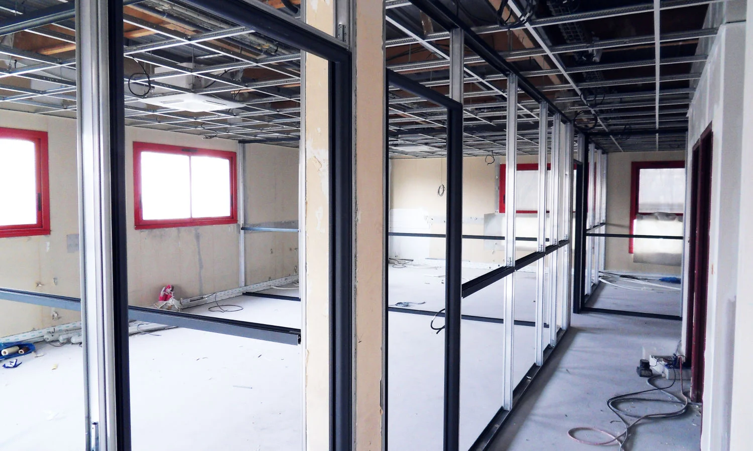 Réaménagement des bureaux COMELIT – Créteil 94
